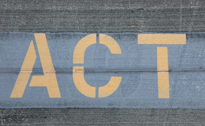 Act - take the first step
